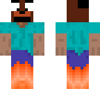 screaming steve with freddy head