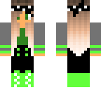 green girl