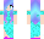 modern mermaid on land