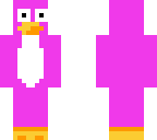 pink penguin