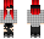 red hair bandana girl in guy clothes