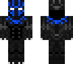 black panther blue stripes