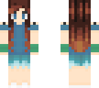 blue girl