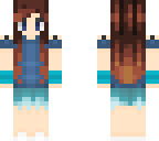 blue girl