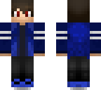 blue hoodie boy