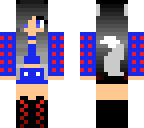 blue wolf girl