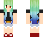 ombre hair girl casual