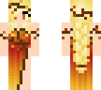 orange elf girl
