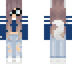 shy nerd wolf girl