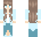 blue girl