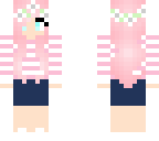 flower girl with jean shorts
