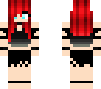 red hair bikini