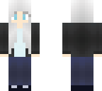 silver haired girl