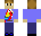 boy with parrot