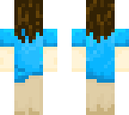 fuzzy blue polo
