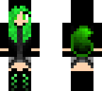 green wolf girl