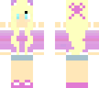 menina panda rosa