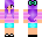 purple hair girl 2