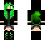 updated green wolf girl