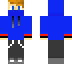 boy blue hoodie