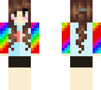 rainbow girl