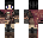 warrior with short hair