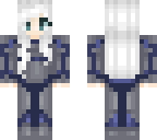 white haired guard