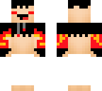 fire herobrine baby