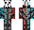 futuristic skull gangster