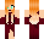 ginger prom dress