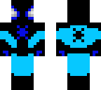 black and blue spiderman