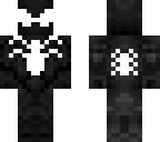 black spider man