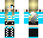 blonde wolf girl