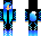 blue and black fire fox