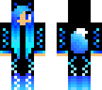 blue and black fire fox