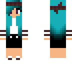 blue hair girl