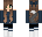 blue wolf girl