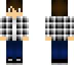grey-scale plaid shirt