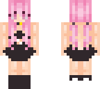 pink haired maid