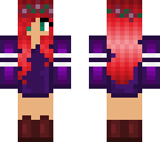purple fall skin