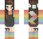 rainbow wolf gurl 