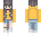 yellow n green tumbr girl edit