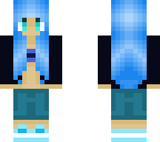 blue girl