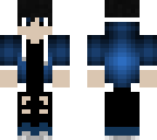 blue hoodie