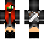 fiery kitty-ninja outfit