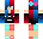 fire and ice girl twin skin 2