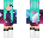 galaxy wolf girl
