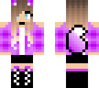 purple fox girl
