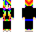 rainbow girl
