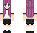 sport girl purple hair
